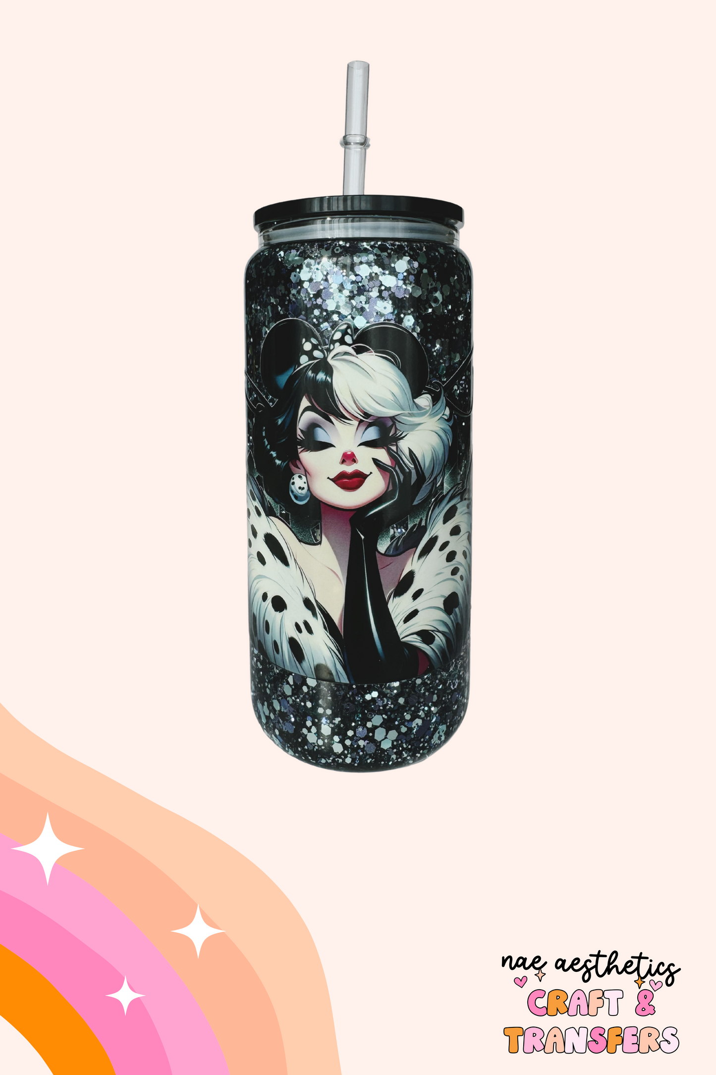 CRUELLA DE VIL - 16OZ GLASS SNOWGLOBE